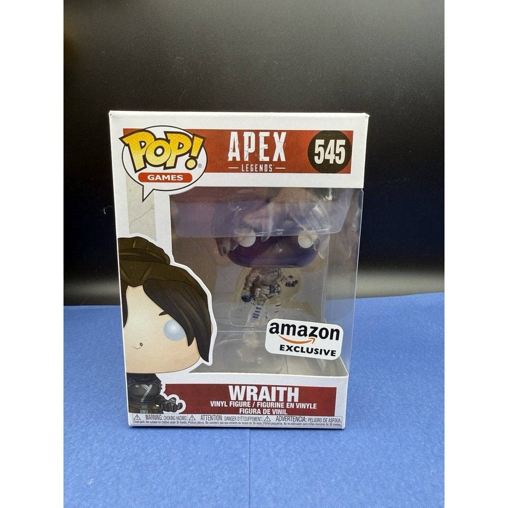 Funko Pop Apex‎ Legends Wraith Translucent Figure #545 Limited Special Edition
